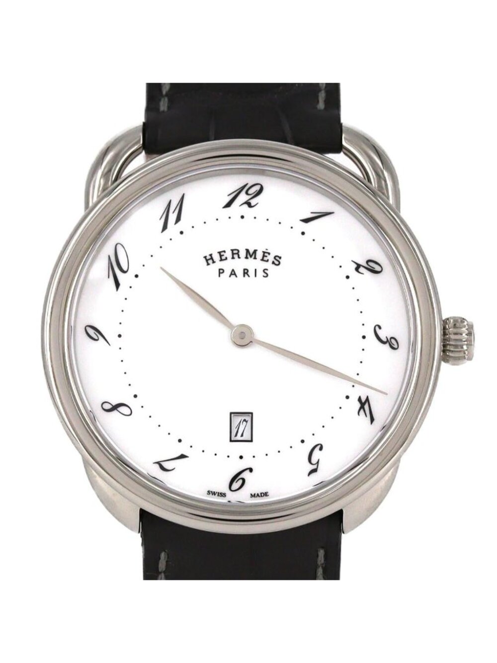Hermes Arceau SS Quartz Watch
